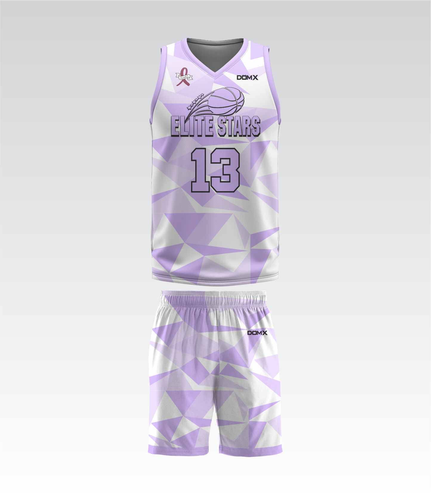 "Amethyst Shard" Basketball Uniform