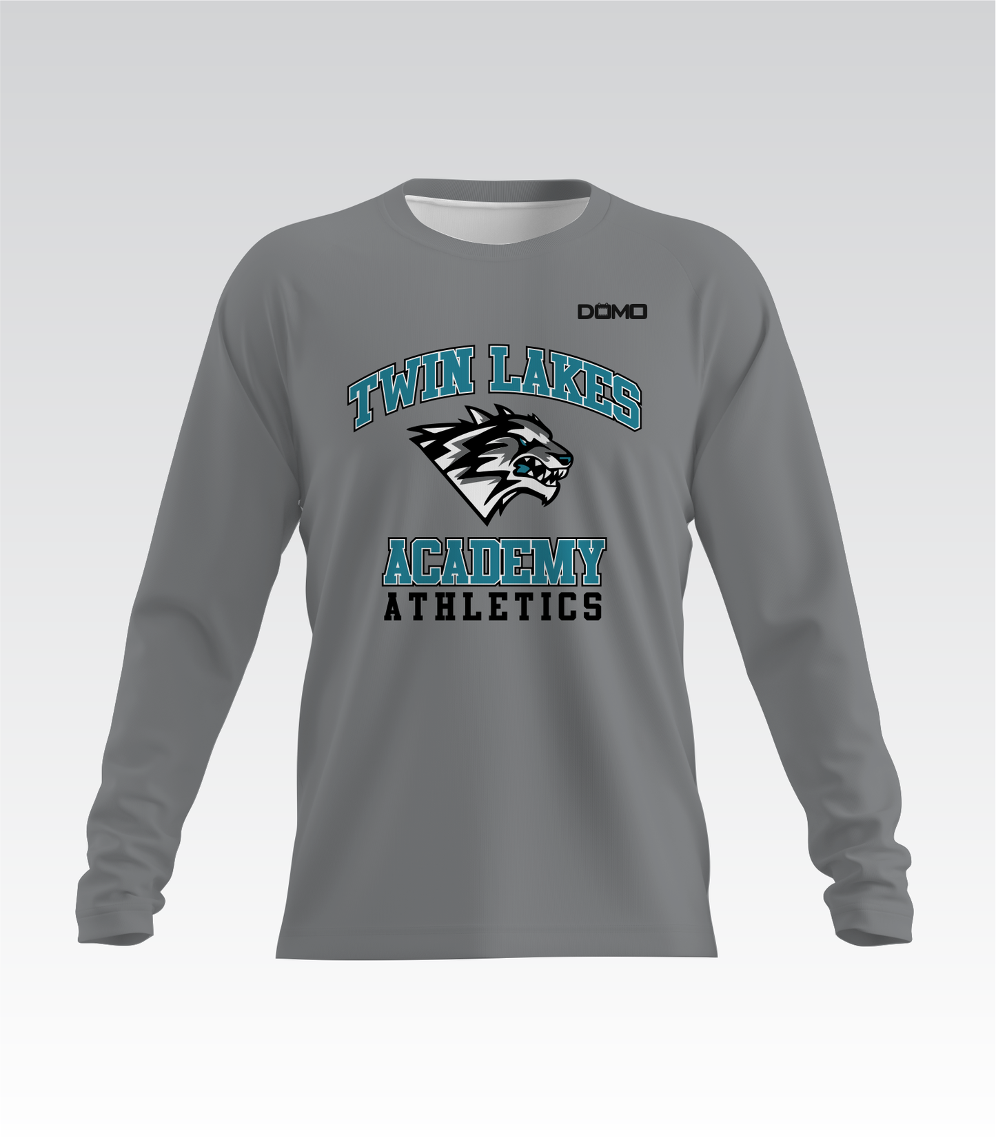 Twin Lakes Academy HydroFlow Pro Long Sleeve Tee (Gray)