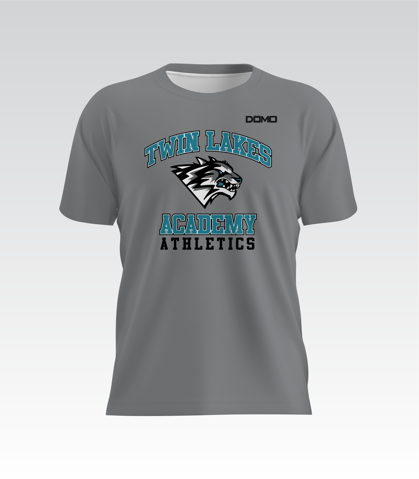 Twin Lakes Academy HydroFlow Pro Tee (Gray)