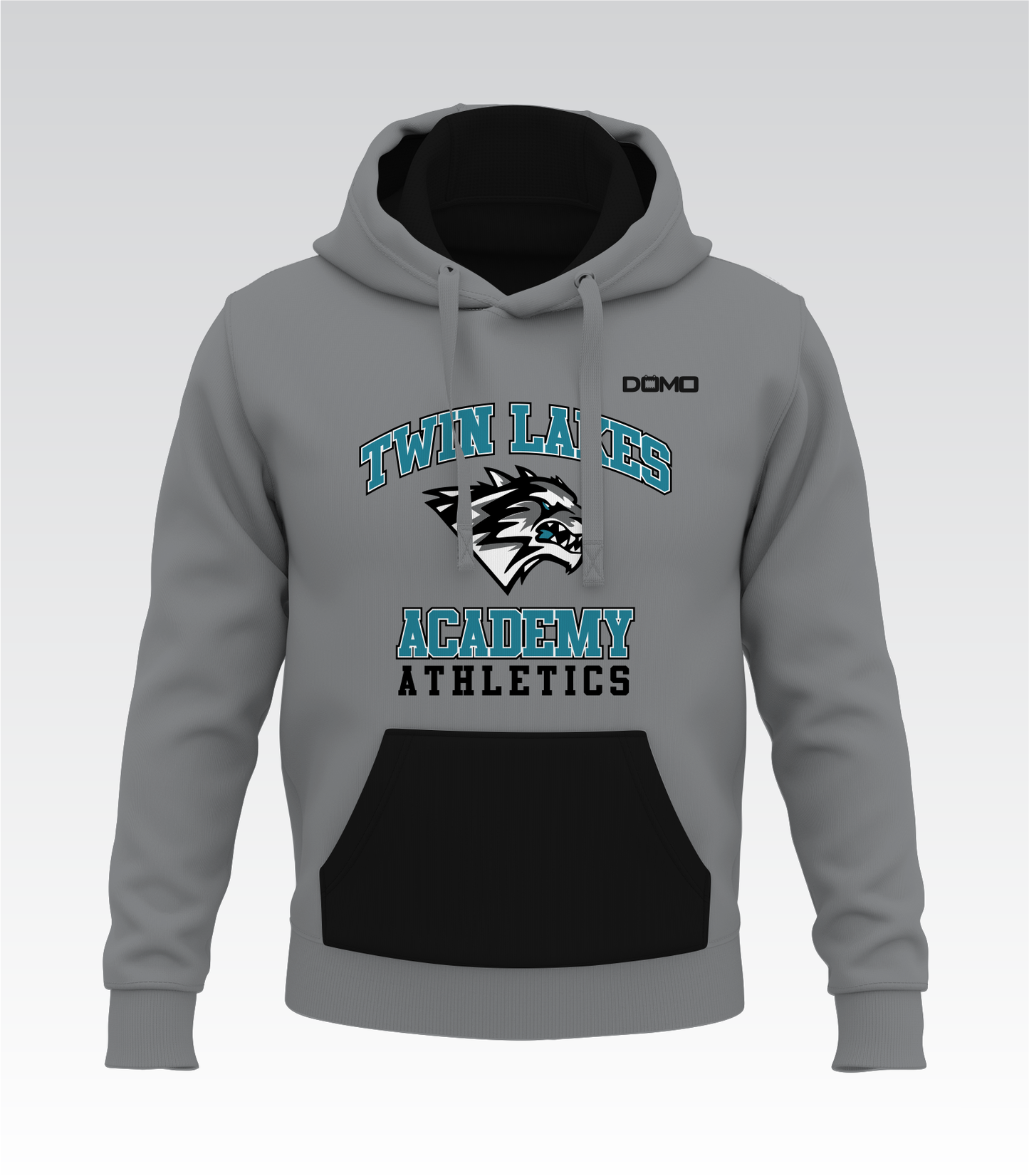 Twin Lakes Academy Breeze Blocker – Fleece Hoodie (Gray)
