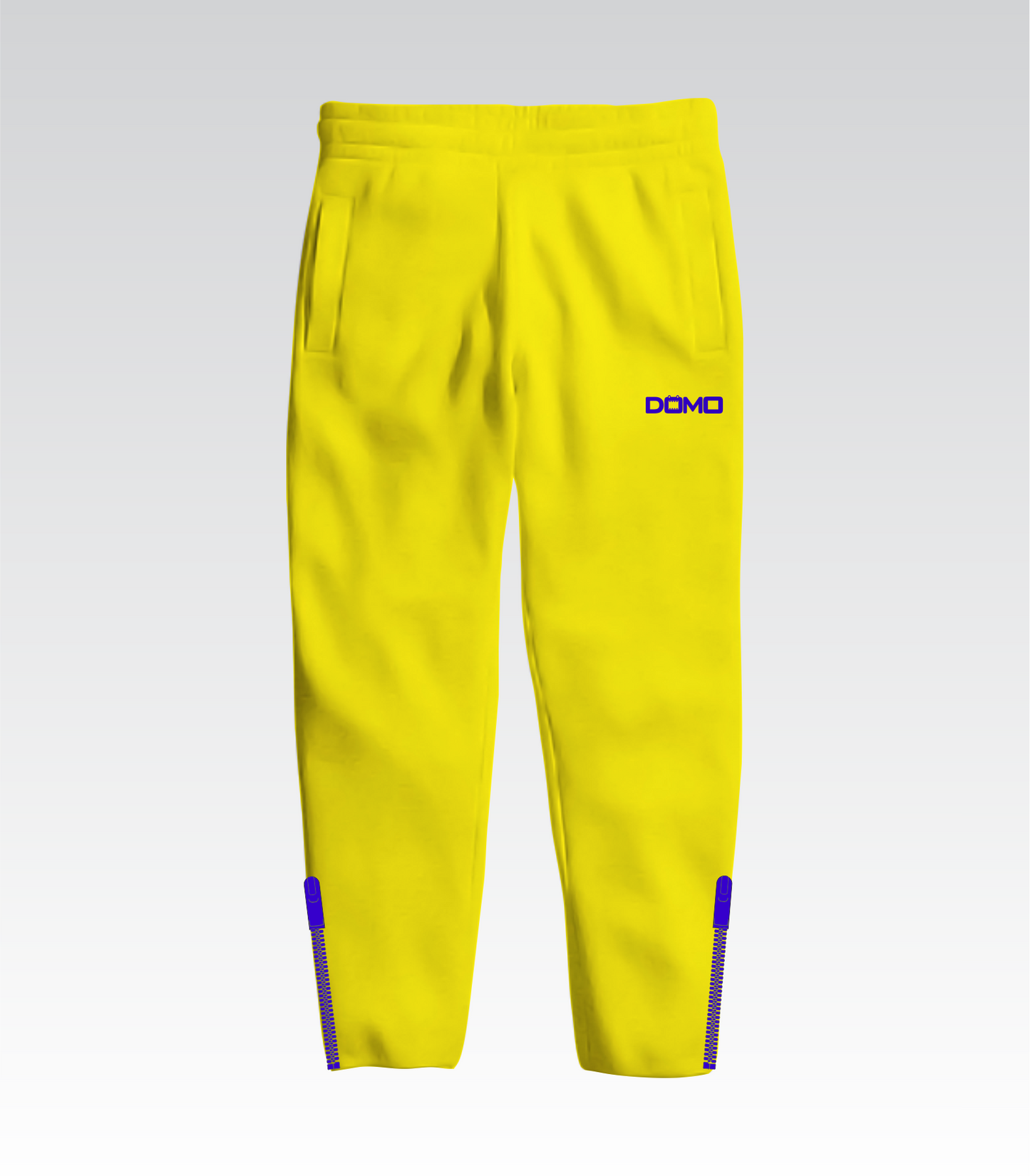 DOMO Sweatpants (Yellow/Dark Blue)