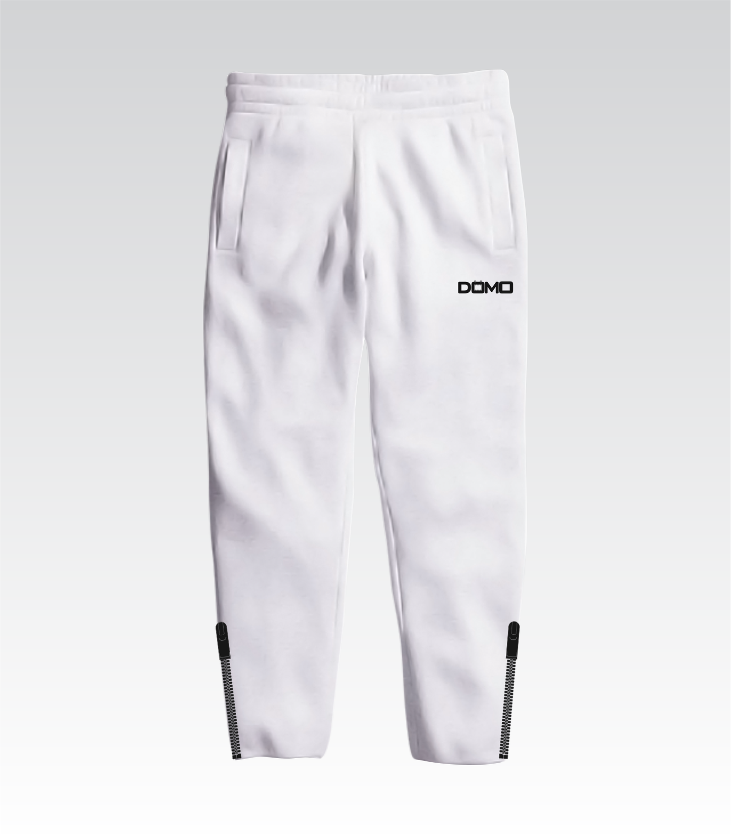 DOMO Sweatpants (White/Black)