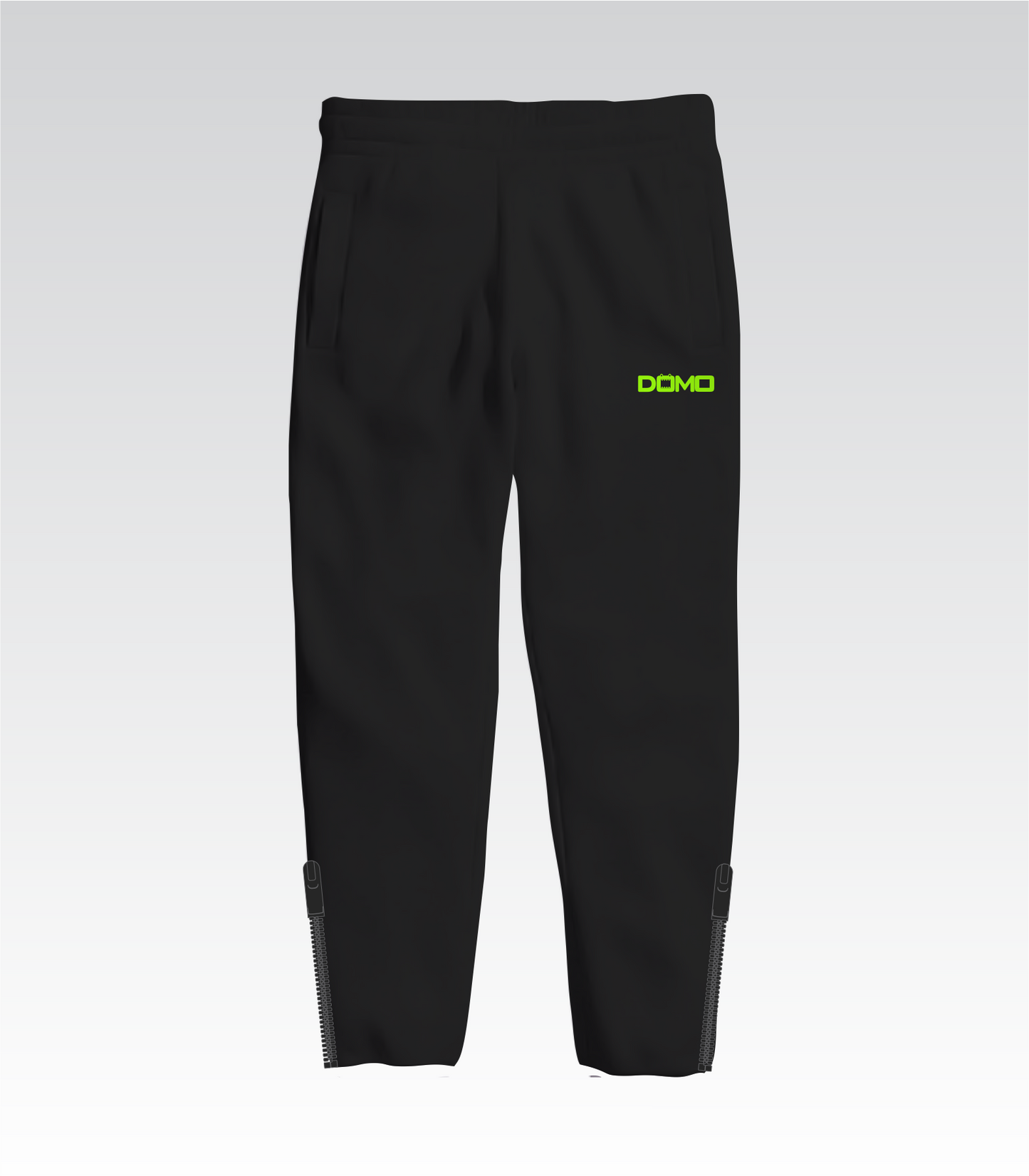 DOMO Sweatpants (Black/Neon Green)