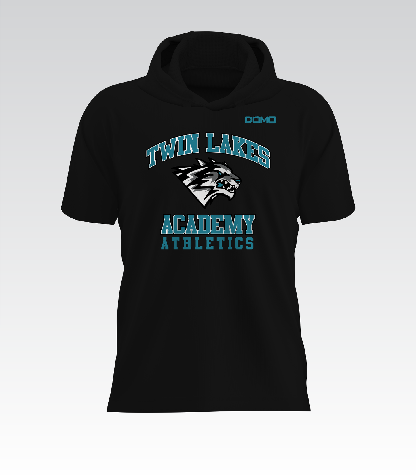 Twin Lakes Academy HydroFlow Pro Hood Tee (Black)