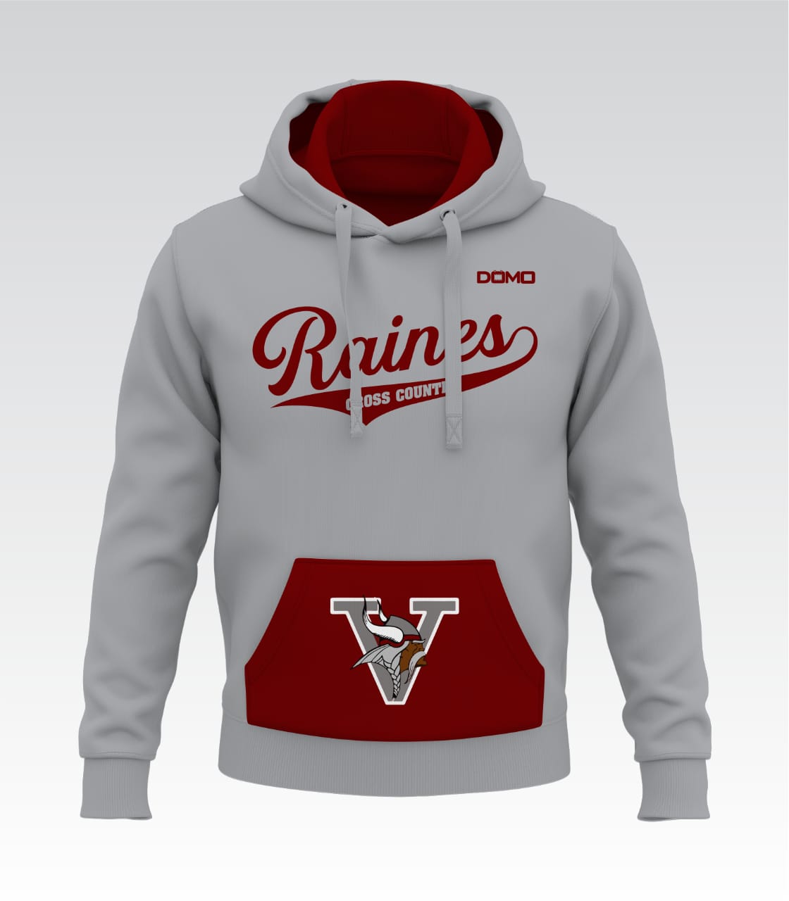 Raines Cross Country Breeze Blocker – Fleece Hoodie (Gray)