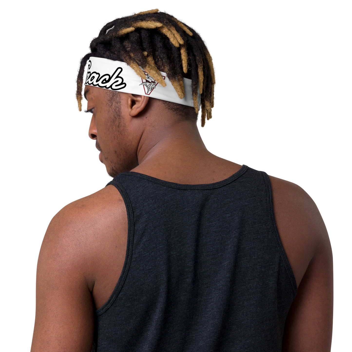 Raines Track White Headband