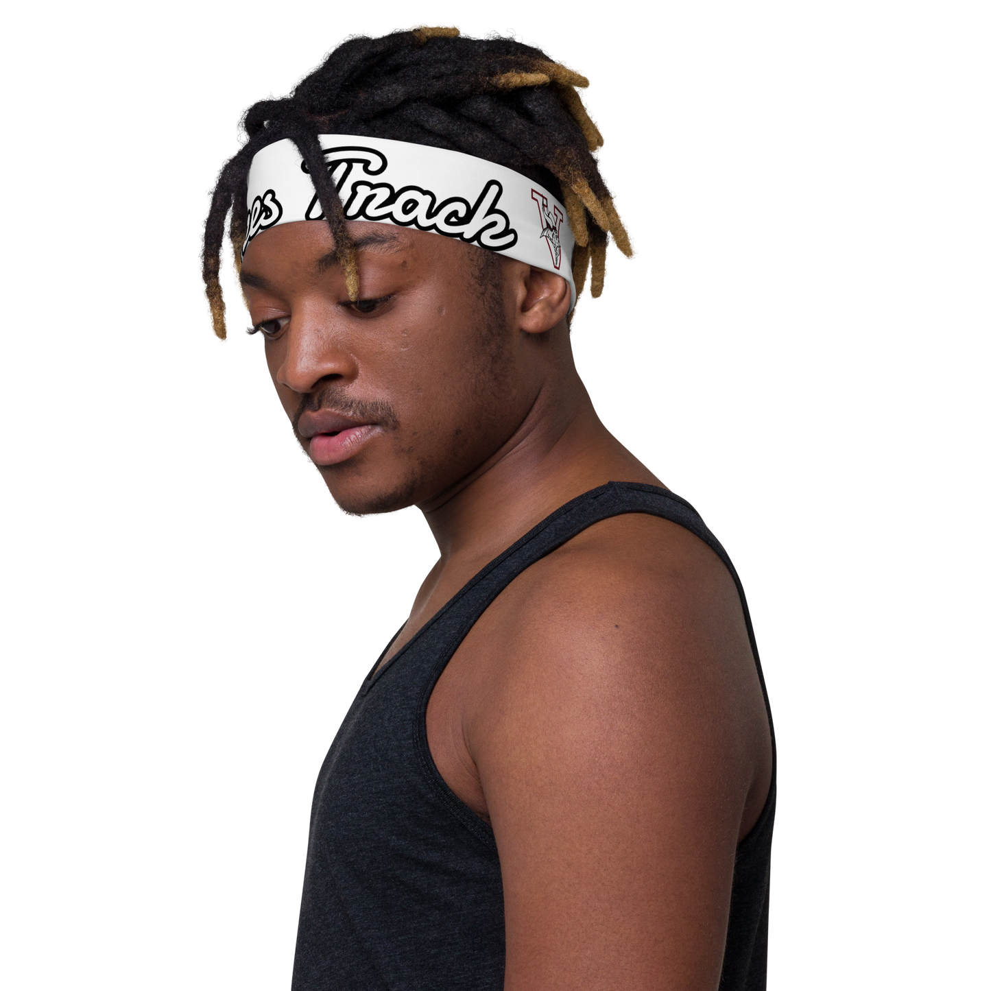 Raines Track White Headband