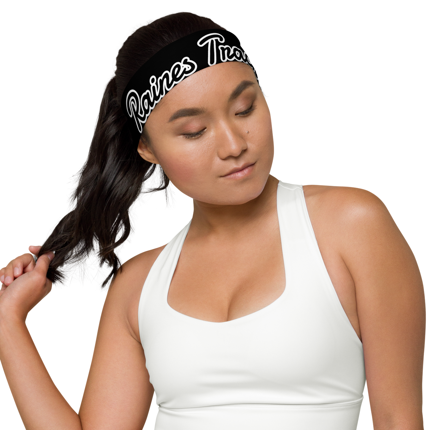Raines Track Black Headband