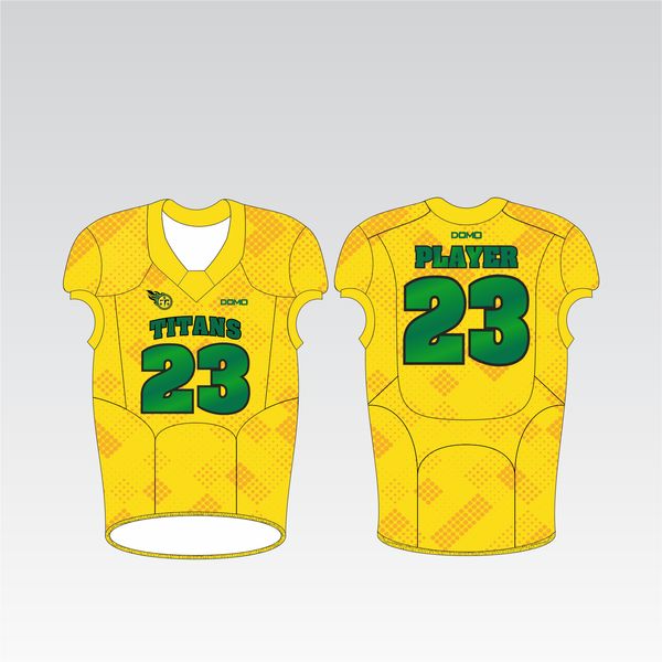"Golden Surge" Football Uniform