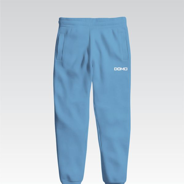 DOMO Sweatpants (Carolina Blue/White)
