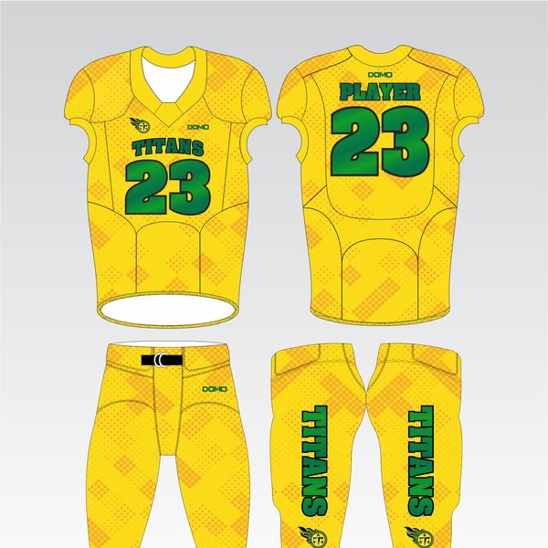 "Golden Surge" Football Uniform
