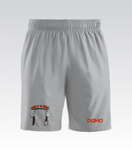 Showtime Belt 2 A$$ RecoverRelax PocketZip Shorts (Gray)