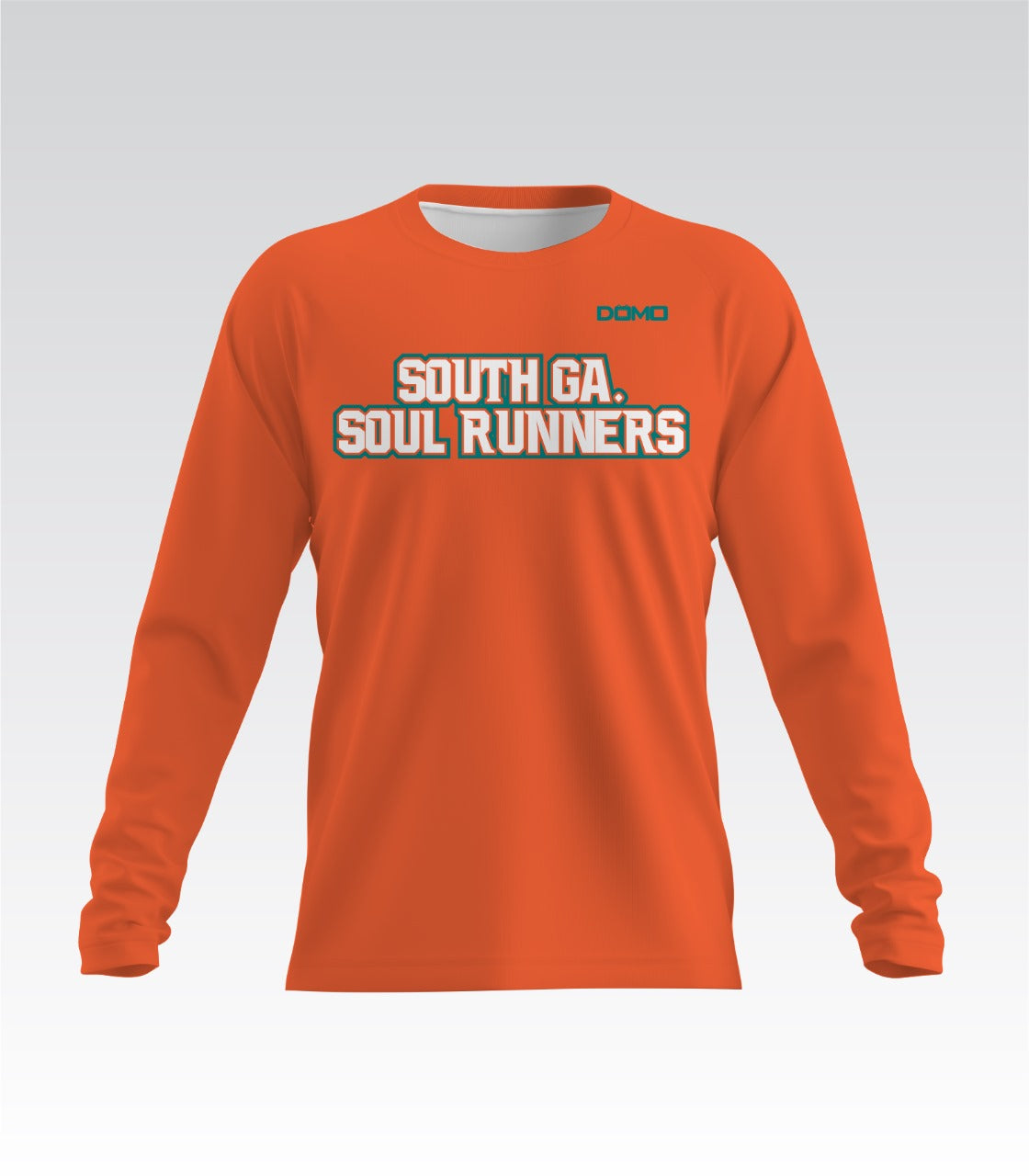 South Ga. Soul Runners HydroFlow Pro Long sleeve Tee (Orange)