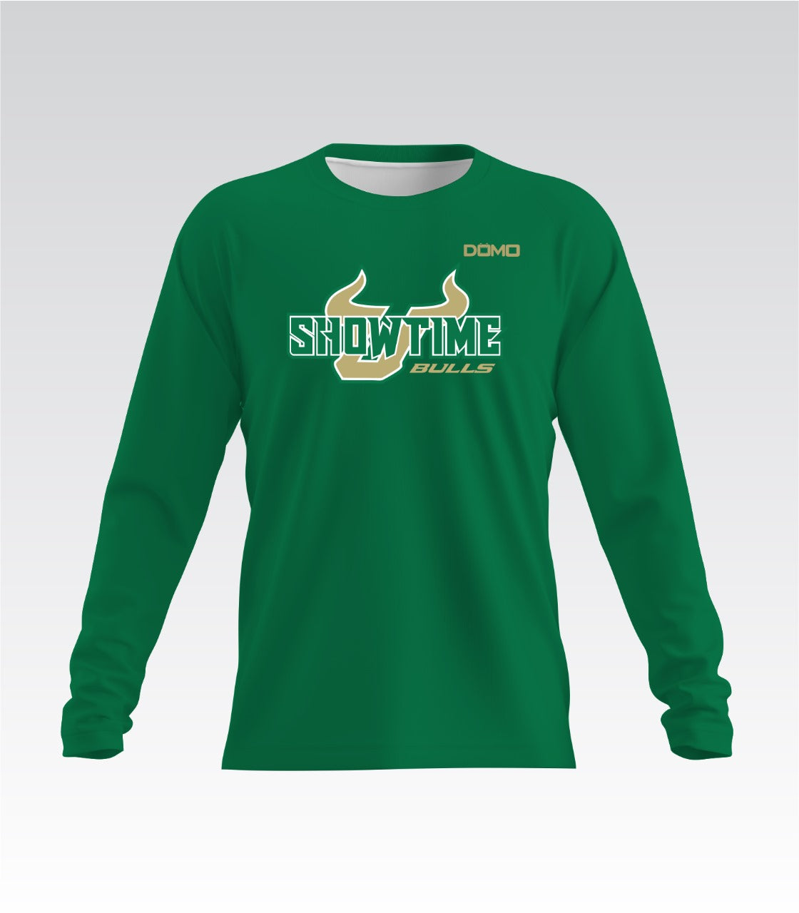 Showtime Bulls HydroFlow Pro Long Sleeve Tee (Green)