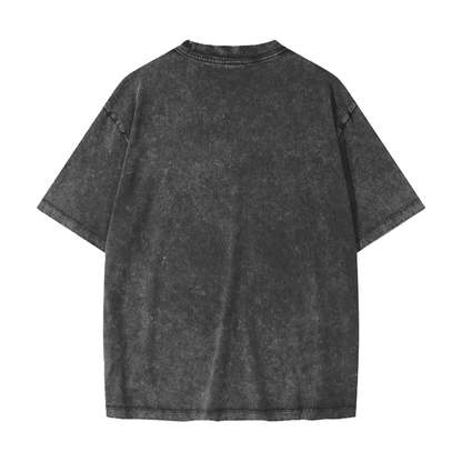 Domo Prime Gray Acid Washed Shirt