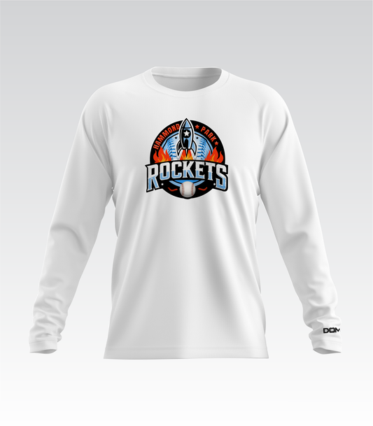 Hammond Park Rockets HydroFlow Pro Long sleeve Tee (White)