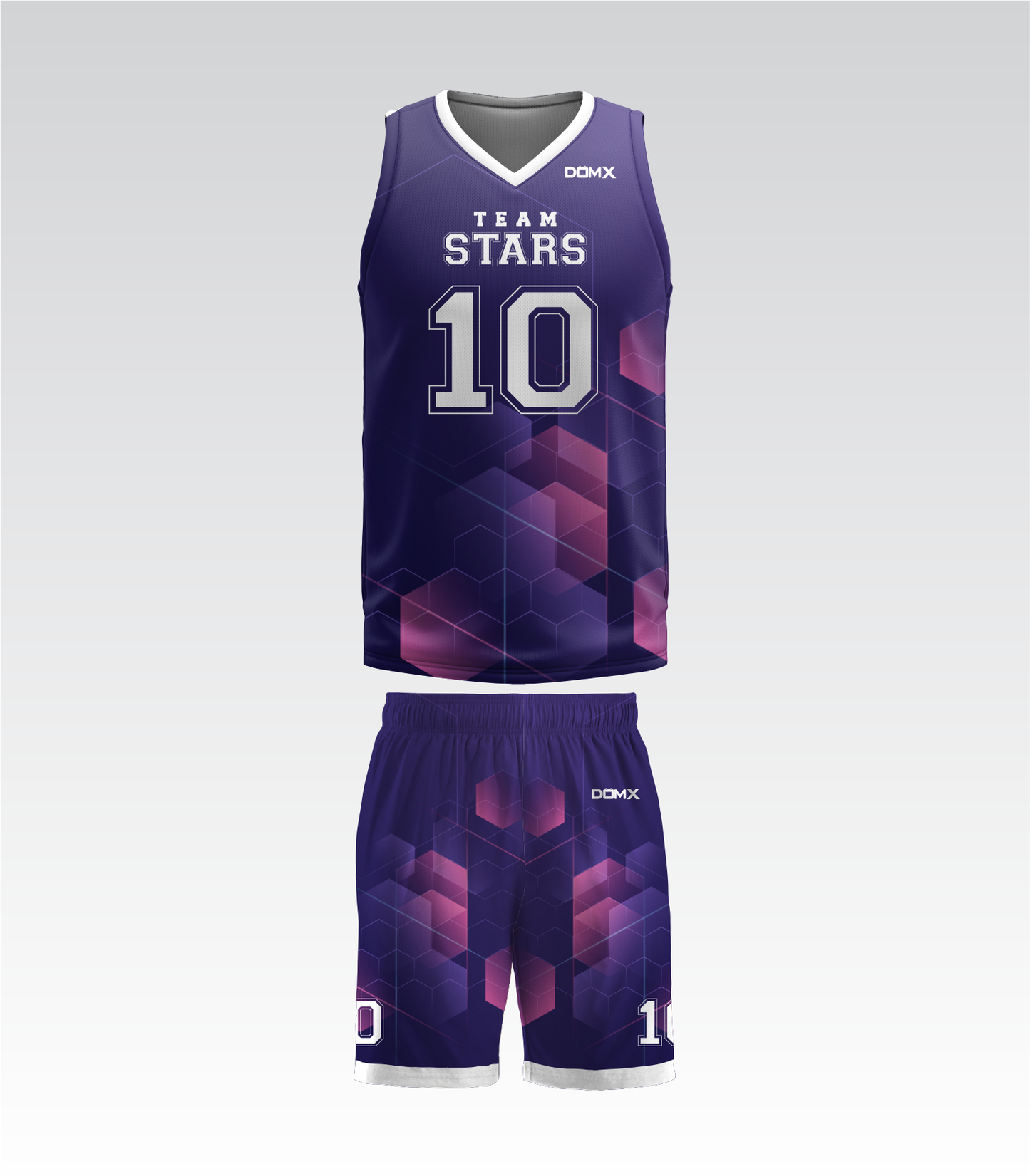 "Cosmic Hex" Basketball Uniform