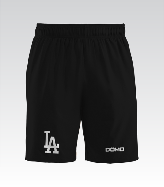 Dodgers Scout Team RecoverRelax PocketZip Shorts (Black)