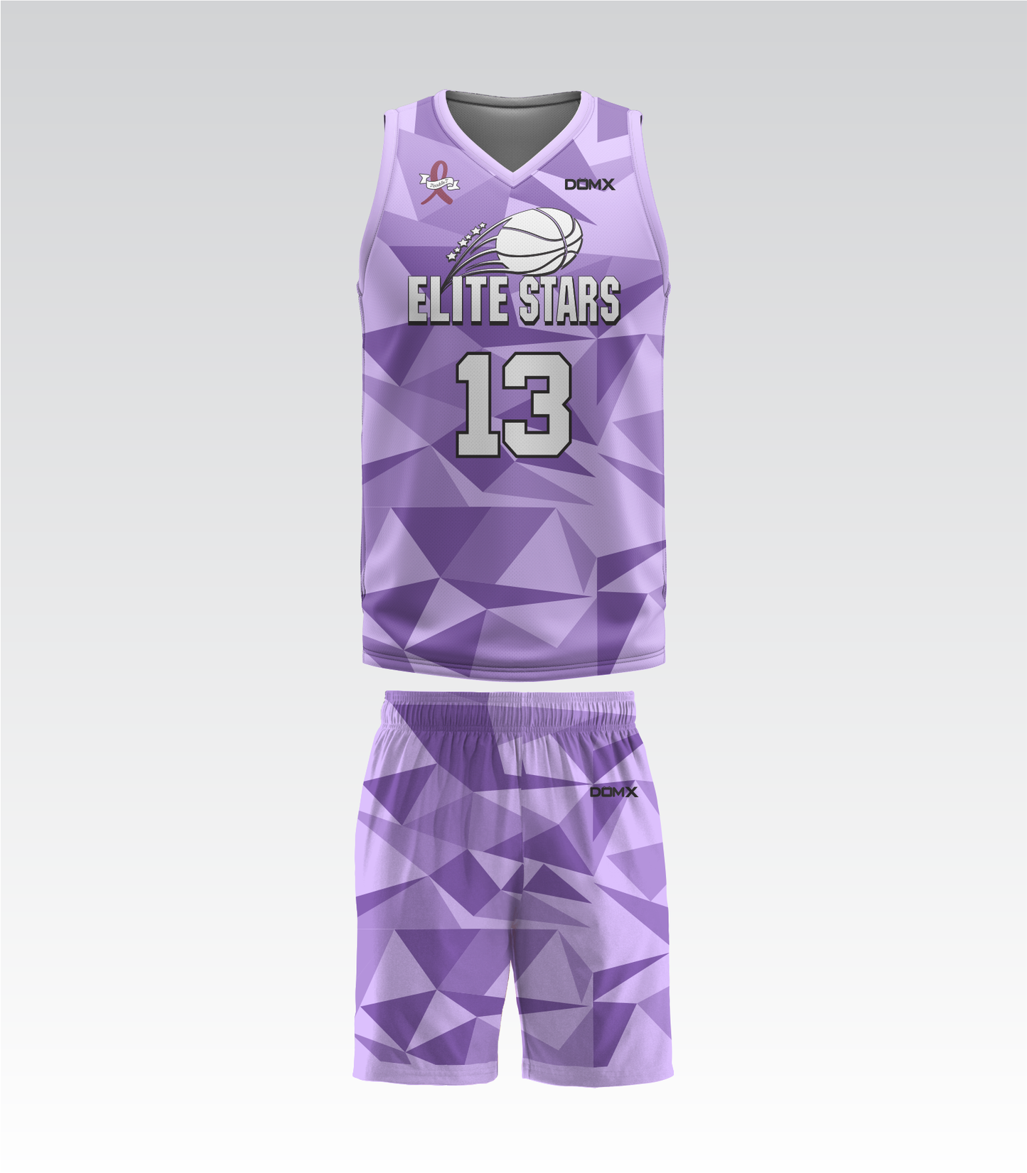 "Amethyst Shard" Basketball Uniform (Away)