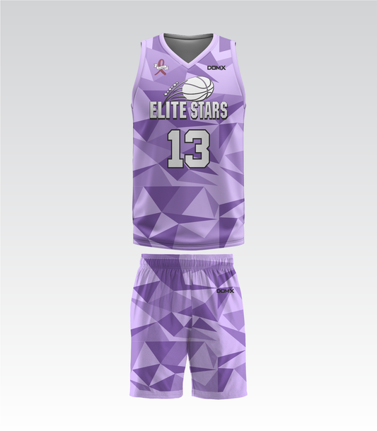 "Amethyst Shard" Basketball Uniform (Away)