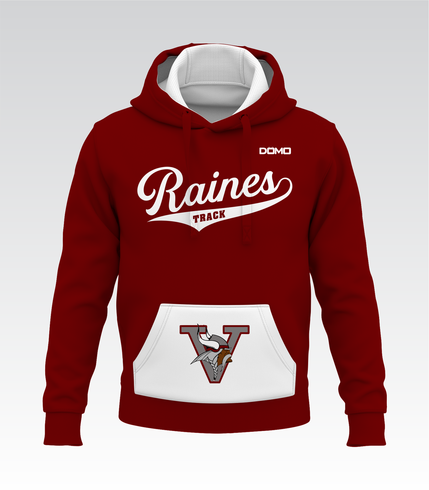 Raines Track Breeze Blocker – Fleece Hoodie (Maroon)