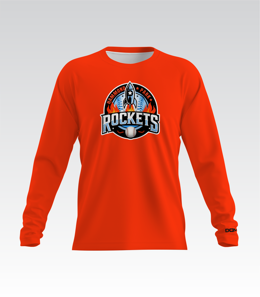 Hammond Park Rockets HydroFlow Pro Long sleeve Tee (Orange)