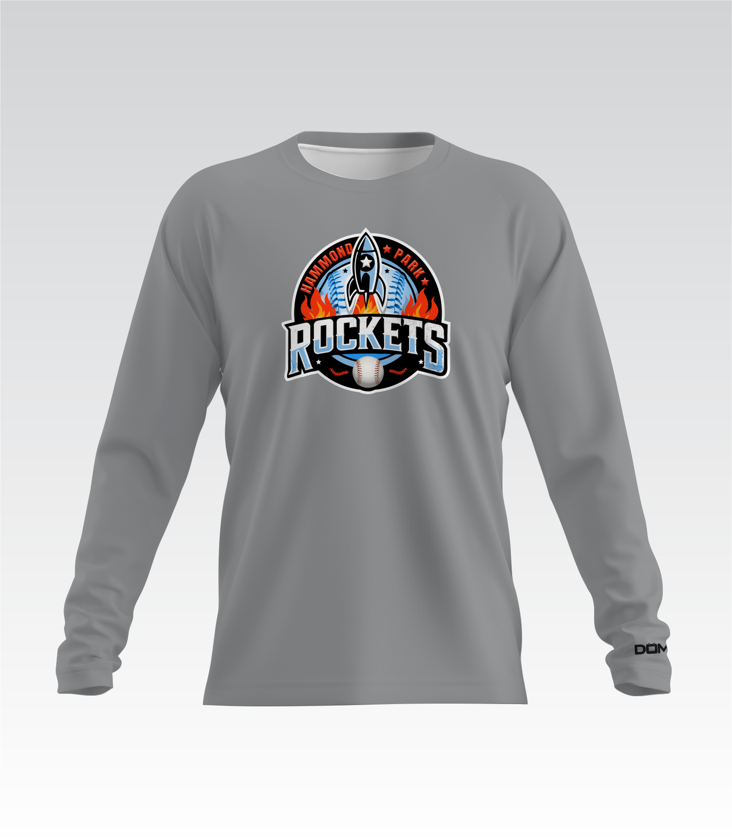 Hammond Park Rockets HydroFlow Pro Long sleeve Tee (Gray)