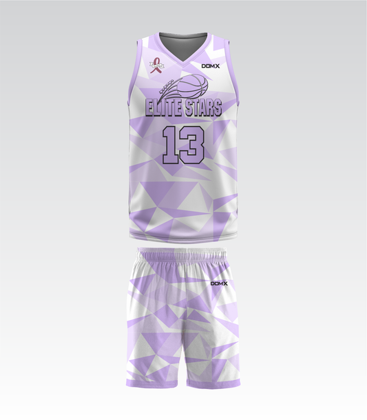 "Amethyst Shard" Basketball Uniform (Home)