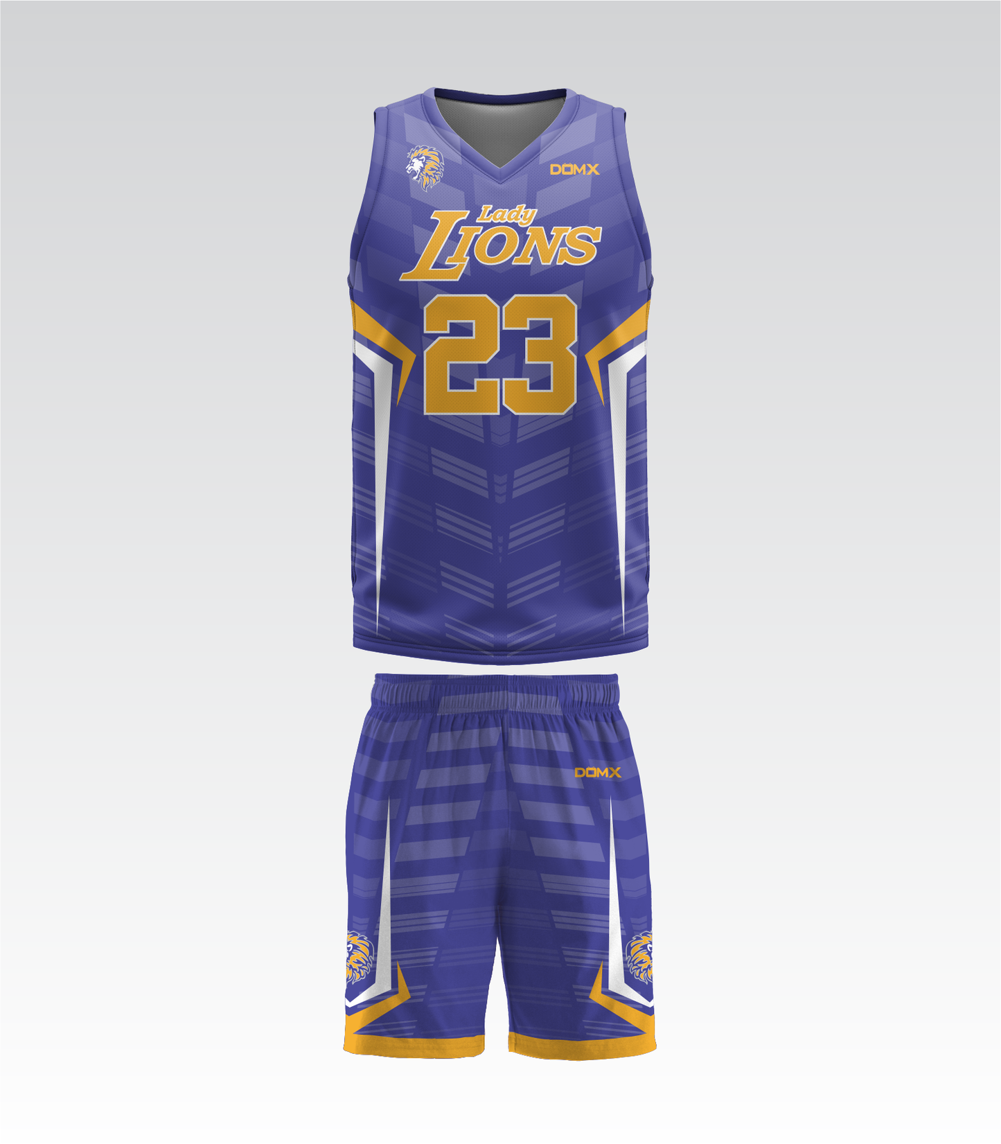 "Royal Pride" Basketball Uniform (Away)