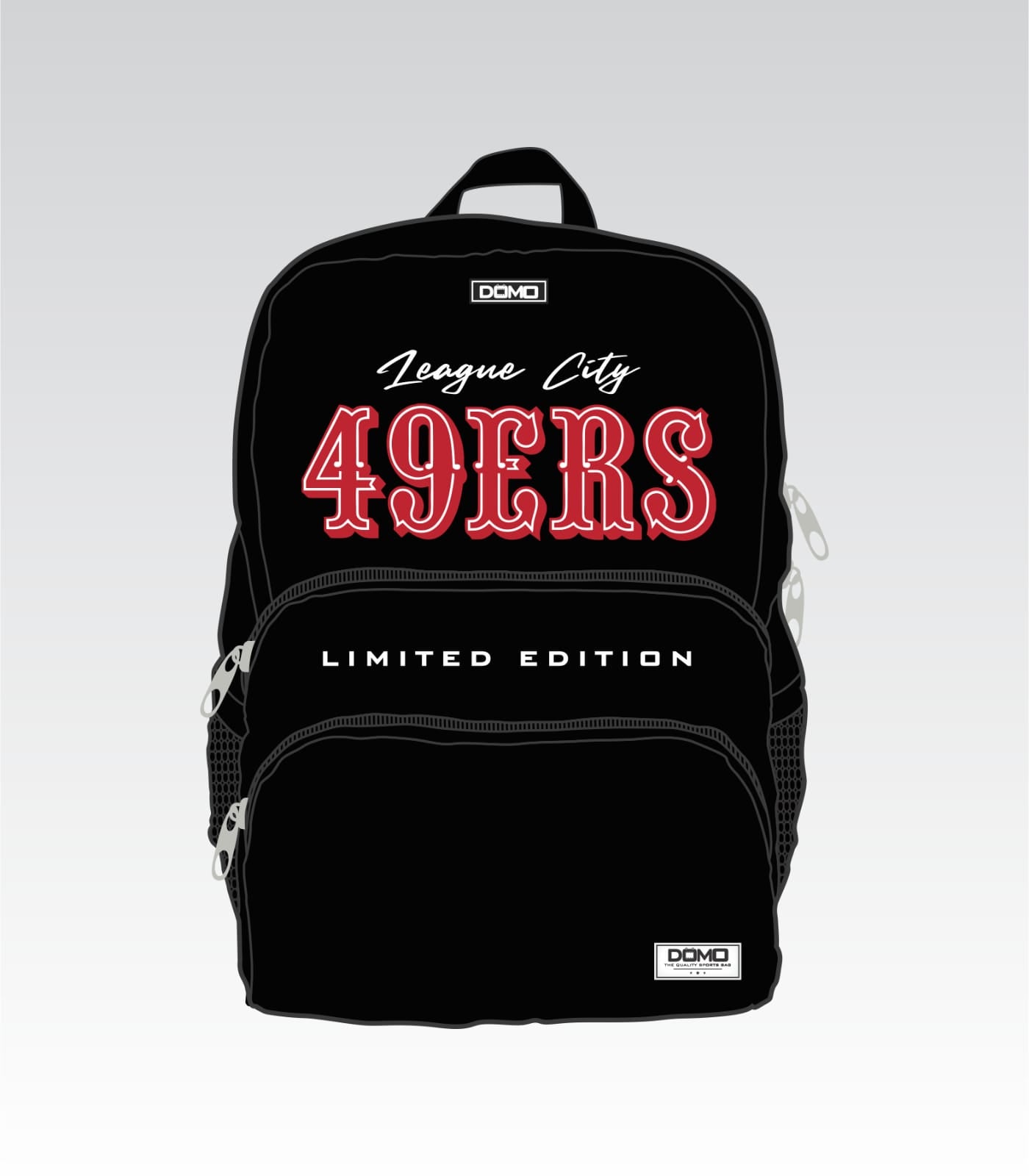 League City 49ers DiamondPro BookBag (Black)