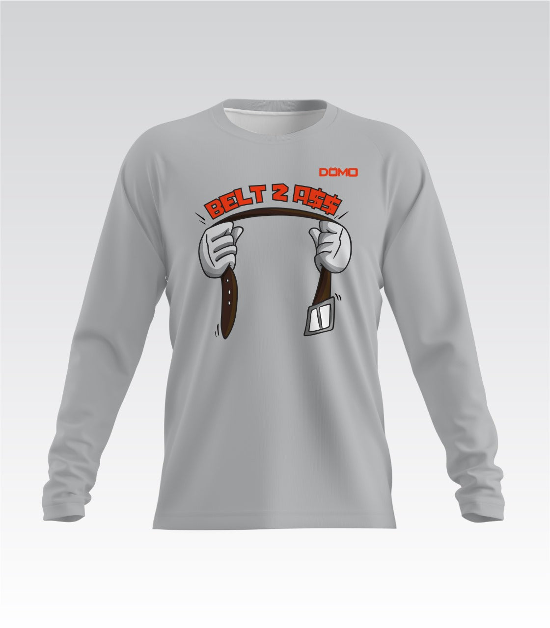 Showtime Belt 2 A$$ HydroFlow Pro Long Sleeve Tee (Gray)