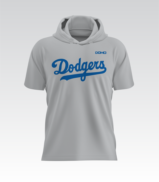 Dodgers Scout Team HydroFlow Pro Hood Tee (Gray)