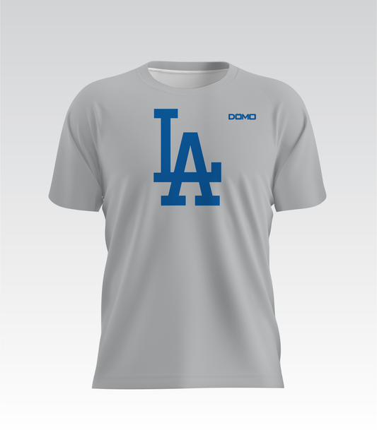 Dodgers Scout Team HydroFlow Pro Logo Tee (Gray)