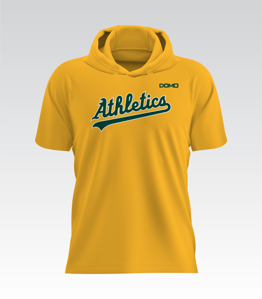 Arlington A's HydroFlow Pro Hood Tee (Yellow)