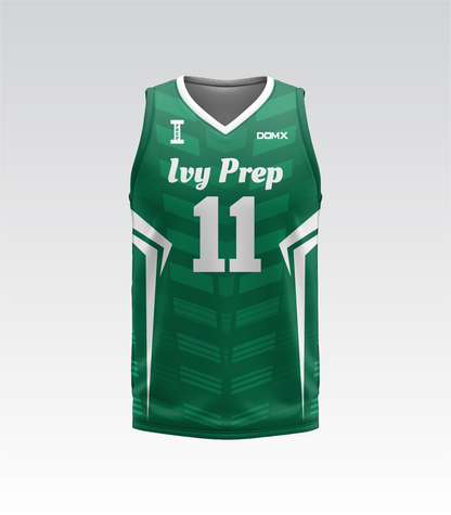 "Emerald Apex" Basketball Uniform (Away)