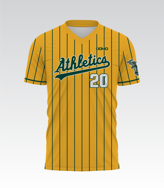 Arlington A's HydroFlow Pro Jersey Tee (Yellow)