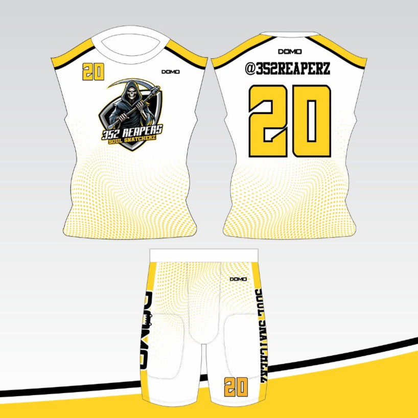 352 Reapers Soul Snatcherz 7v7 White Uniform