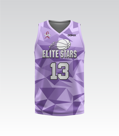 "Amethyst Shard" Basketball Uniform (Away)