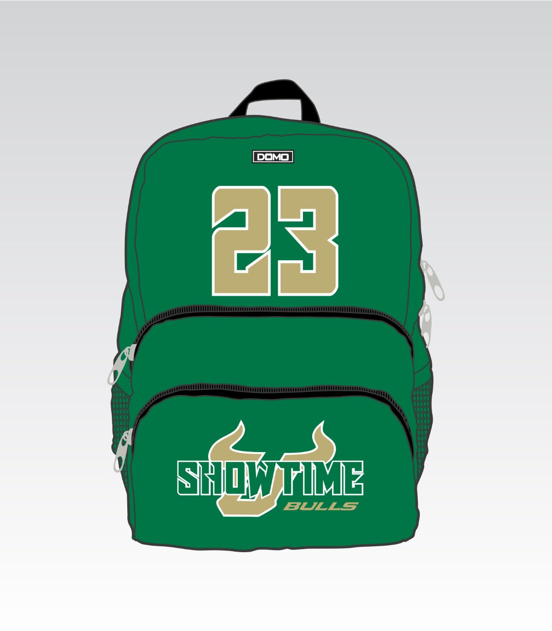 Showtime Bulls DiamondPro BookBag (Green)