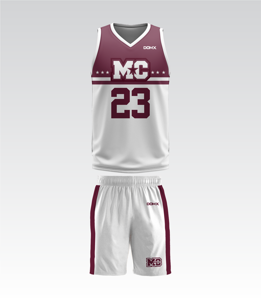 "Heritage Stripes" Basketball Uniform (Home)