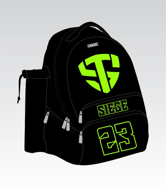 Team Seige Baseball DiamondPro BatBag (Black)