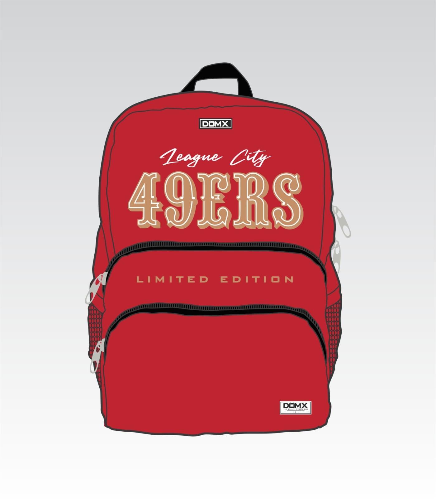 League City 49ers DiamondPro BookBag (Red)