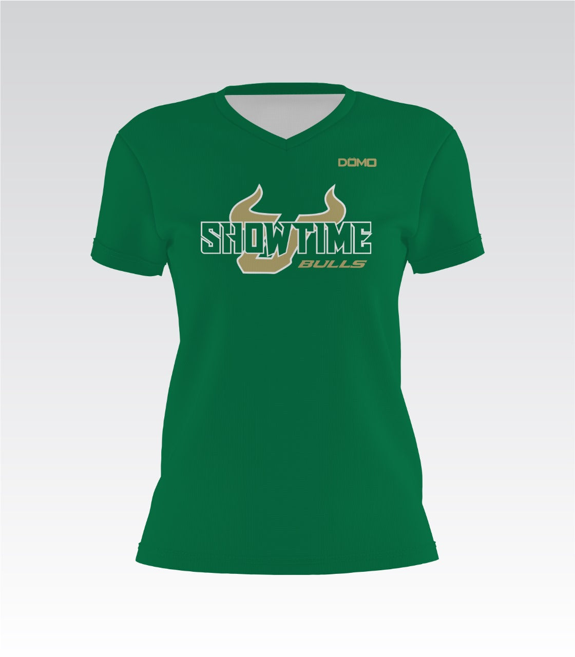 Showtime Bulls Lady V-Neck (Green)