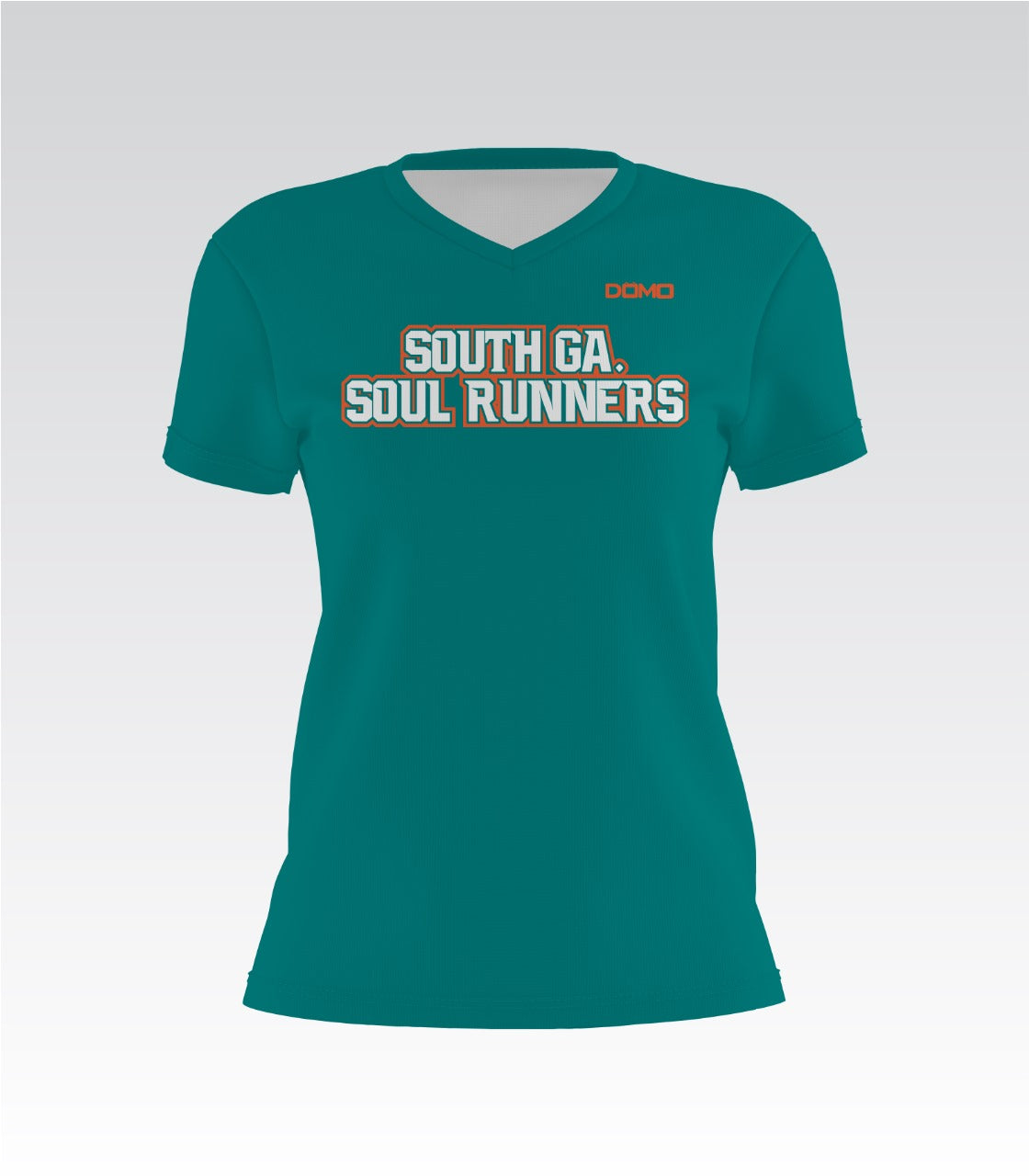 South Ga. Soul Runners Lady V-Neck (Teal)