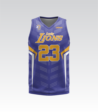 "Royal Pride" Basketball Uniform (Away)