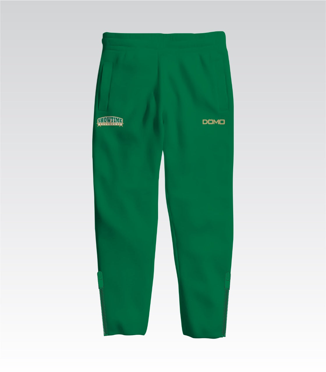 Showtime Bulls DOMO Green Joggers