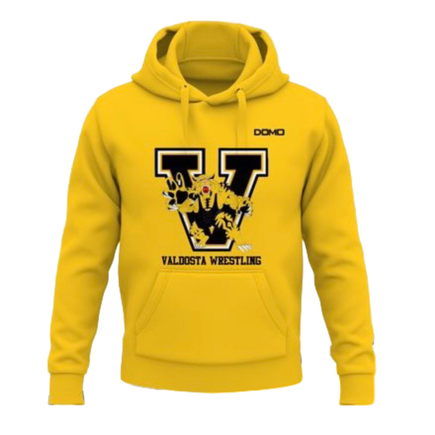 Valdosta Wrestling Breeze Blocker – Fleece Hoodie (Gold)