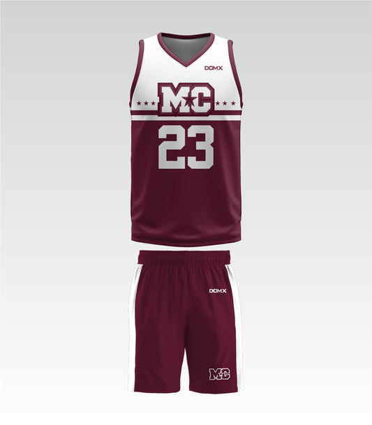 "Heritage Stripes" Basketball Uniform (Away)