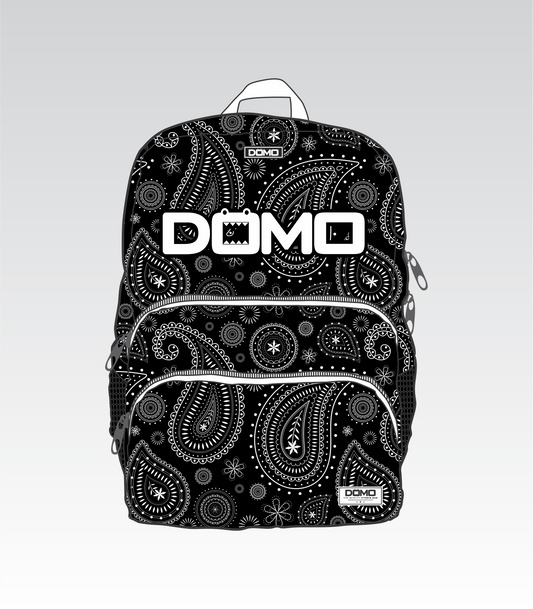 DOMO Paisley Back Pack (Black)