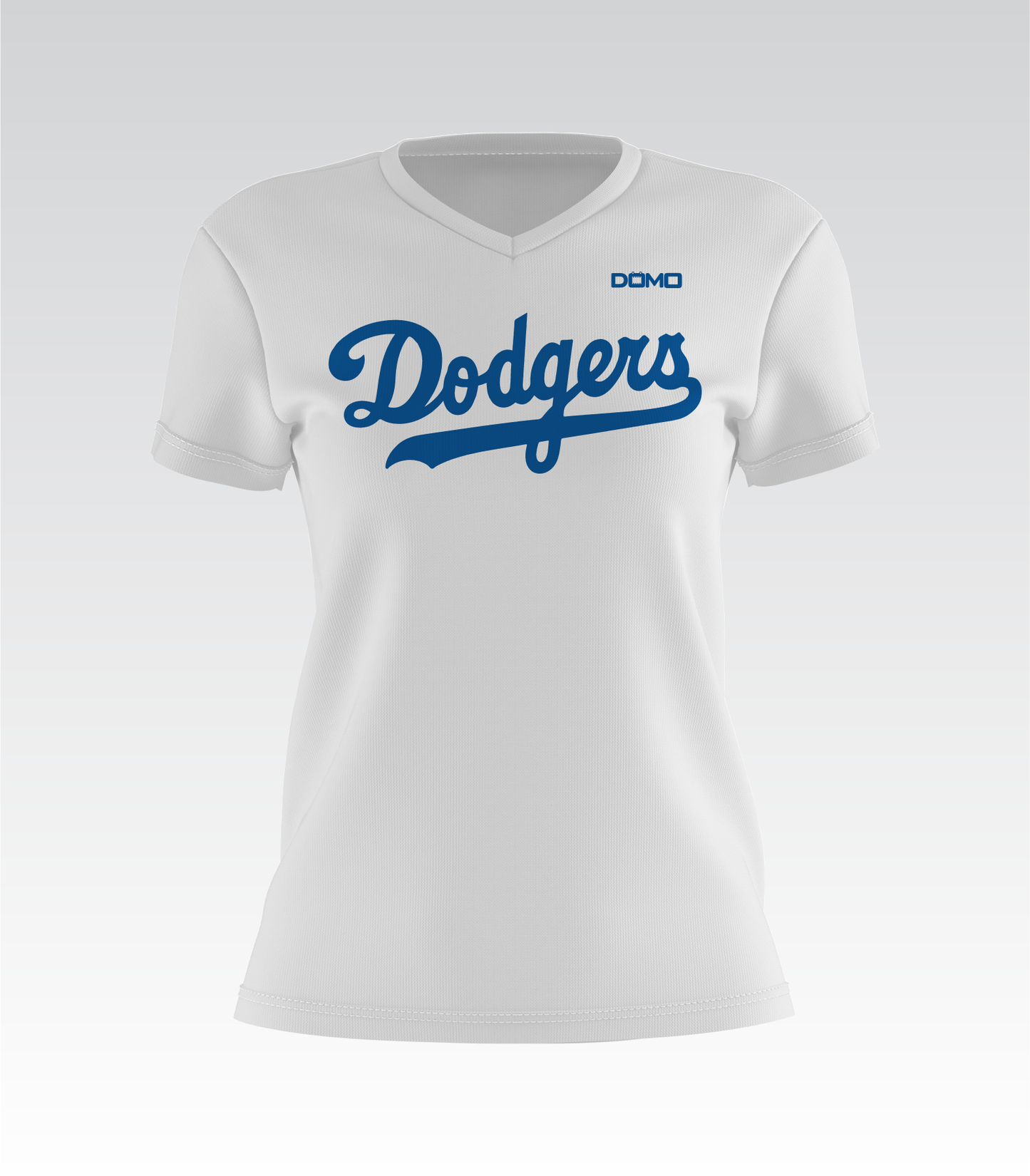 Dodgers Scout Team Lady V-Neck (White)